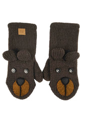 Brown Bear Mittens