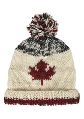 Maple Cabin Pompom Hat