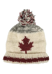 Maple Cabin Pompom Hat