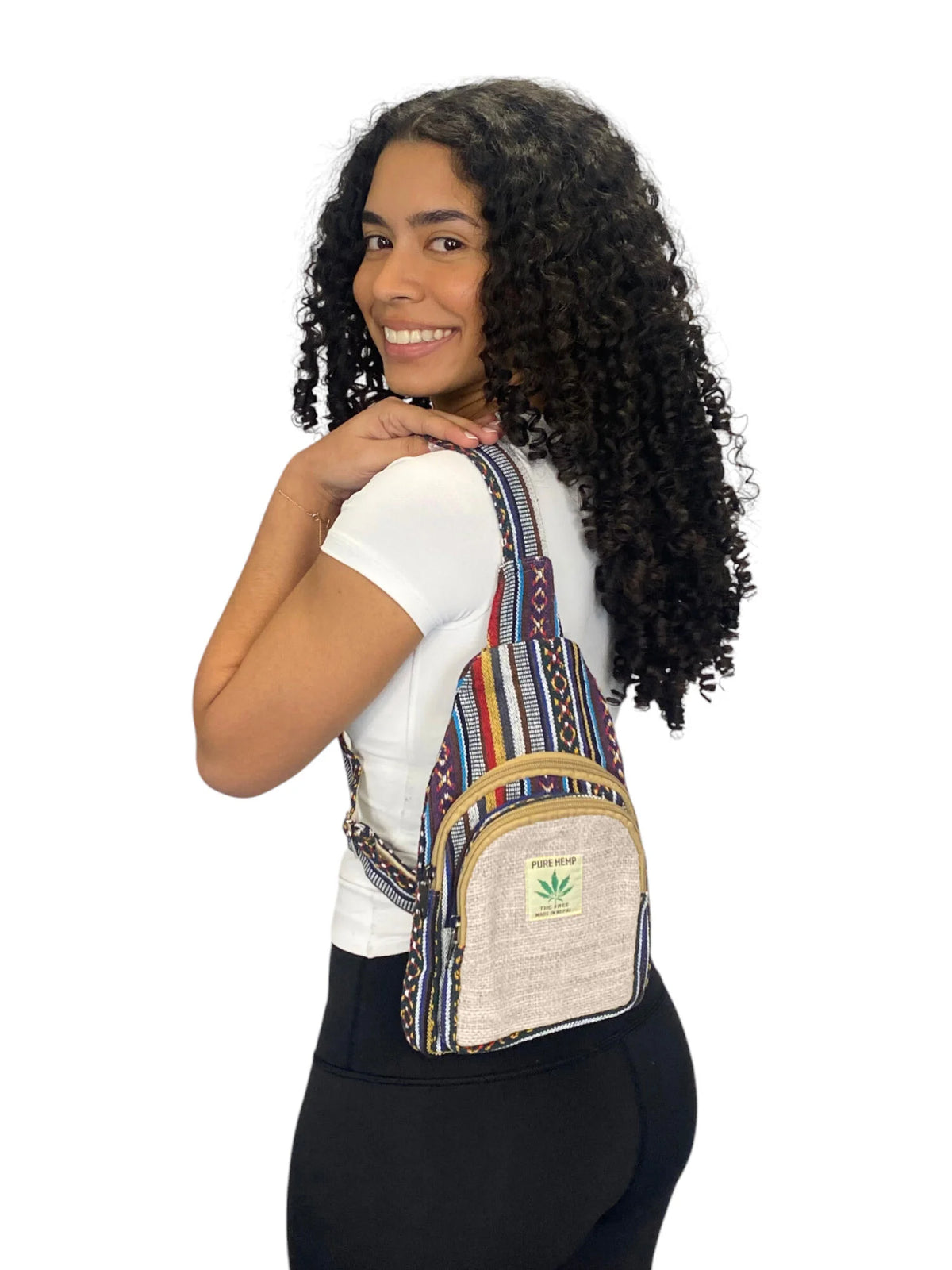 Ganja Small Crossbody Backpack