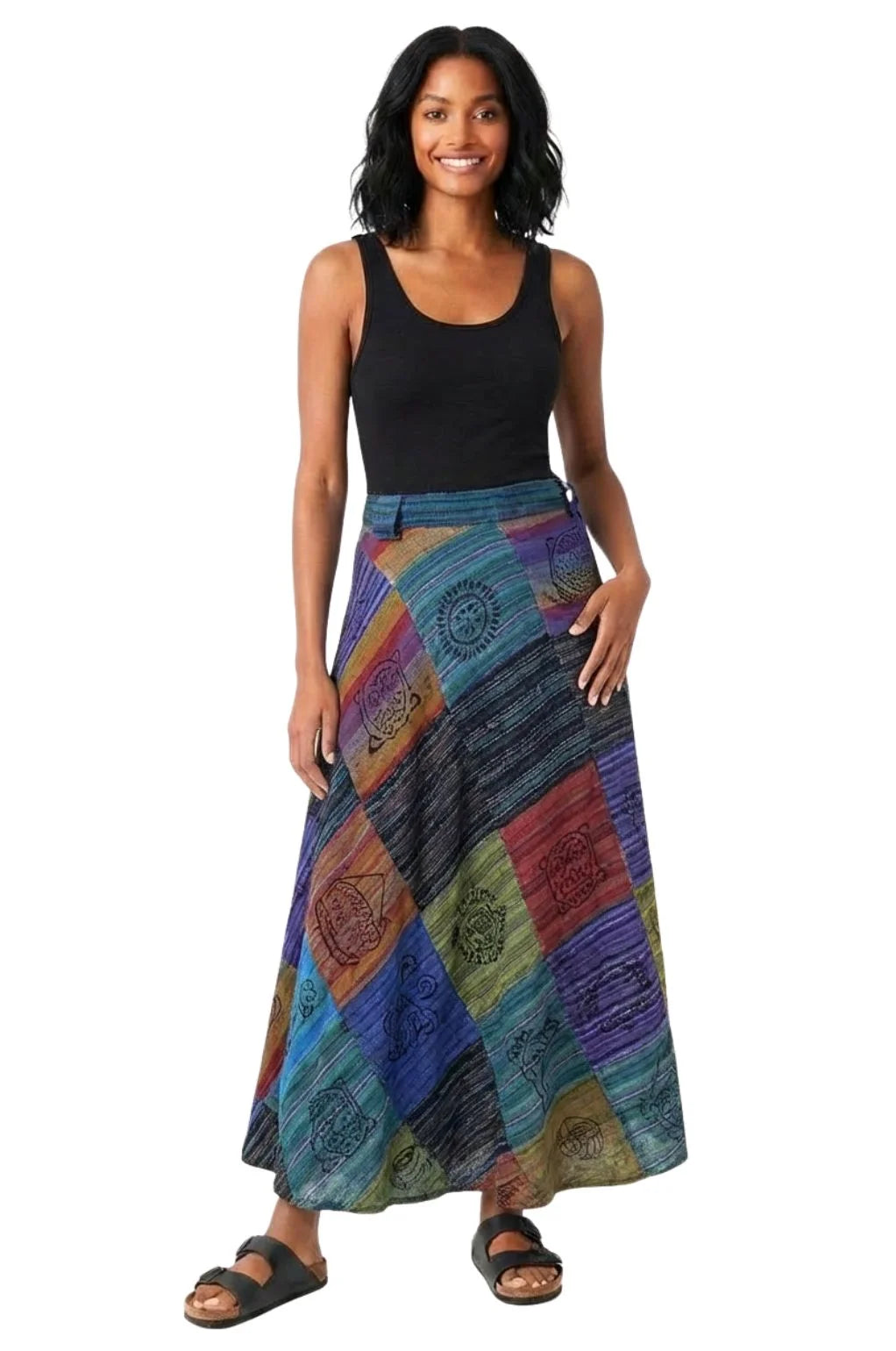 Patchouli Wrap Skirt