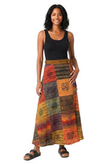 Patchouli Wrap Skirt