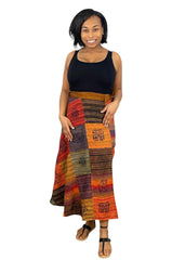 Patchouli Wrap Skirt