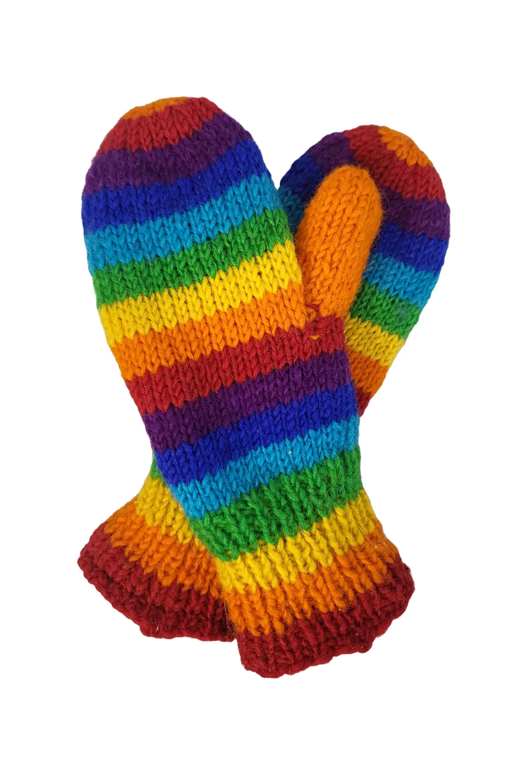 Rainbow Mittens