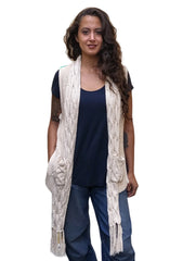 Zeena Sleeveless Cardigan