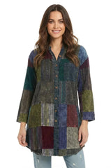 Rastra Button-Up Tunic