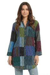 Rastra Button-Up Tunic