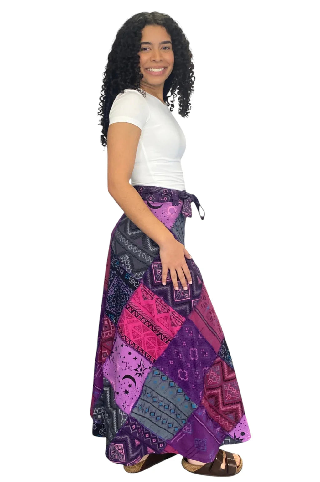 Zaga Wrap Skirt