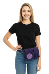 Flower Of Life Convertible Cotton Bag