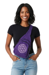 Flower Of Life Crossbody Backpack