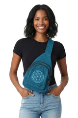 Flower Of Life Crossbody Backpack