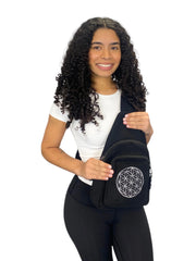 Flower Of Life Crossbody Backpack