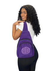 Flower Of Life Crossbody Backpack