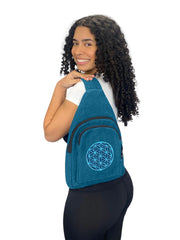 Flower Of Life Crossbody Backpack