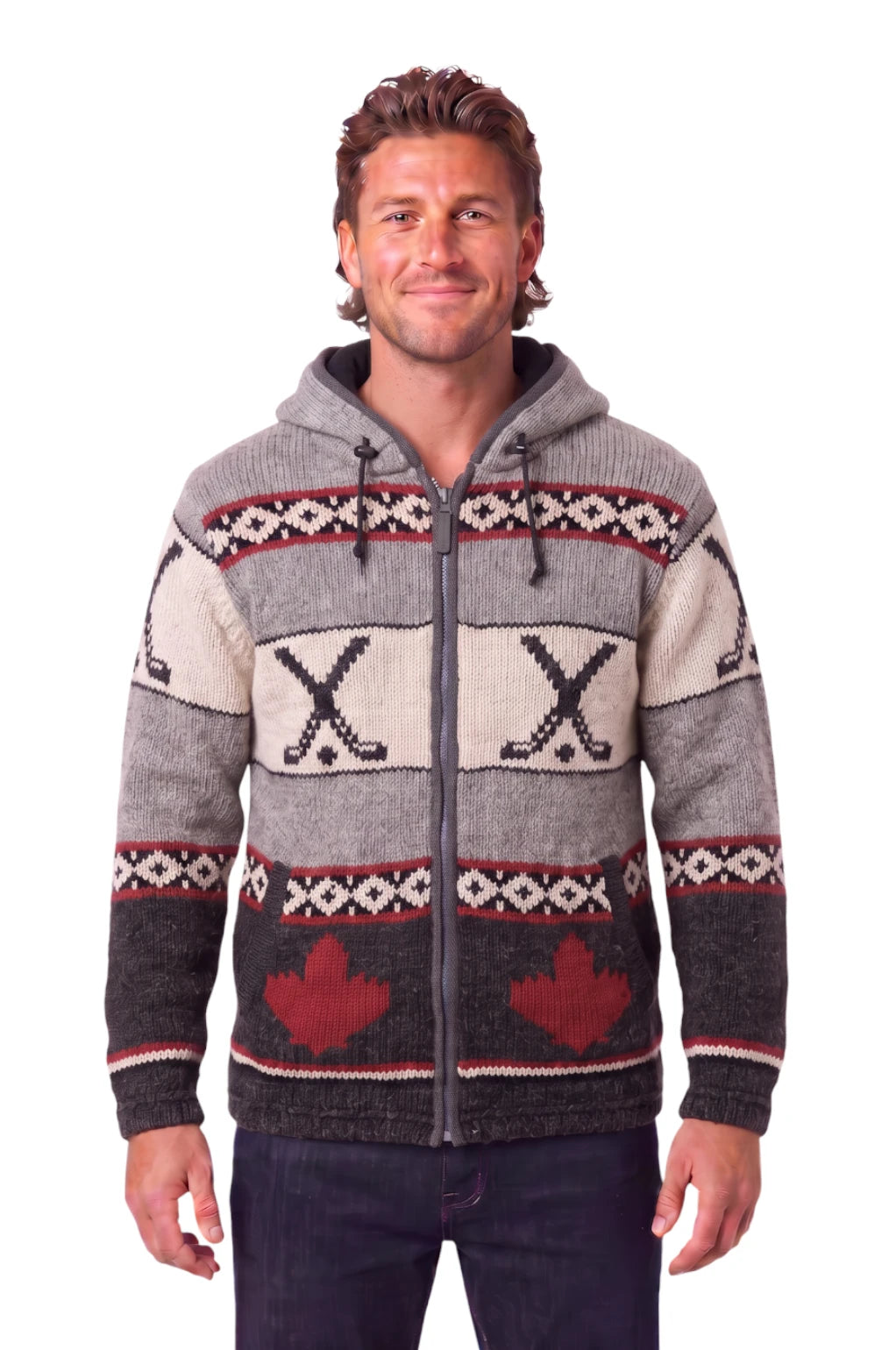 Hockey Cardigan