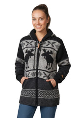 Moose Cardigan