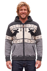 Moose Cardigan