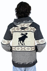 Moose Cardigan