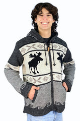Moose Cardigan