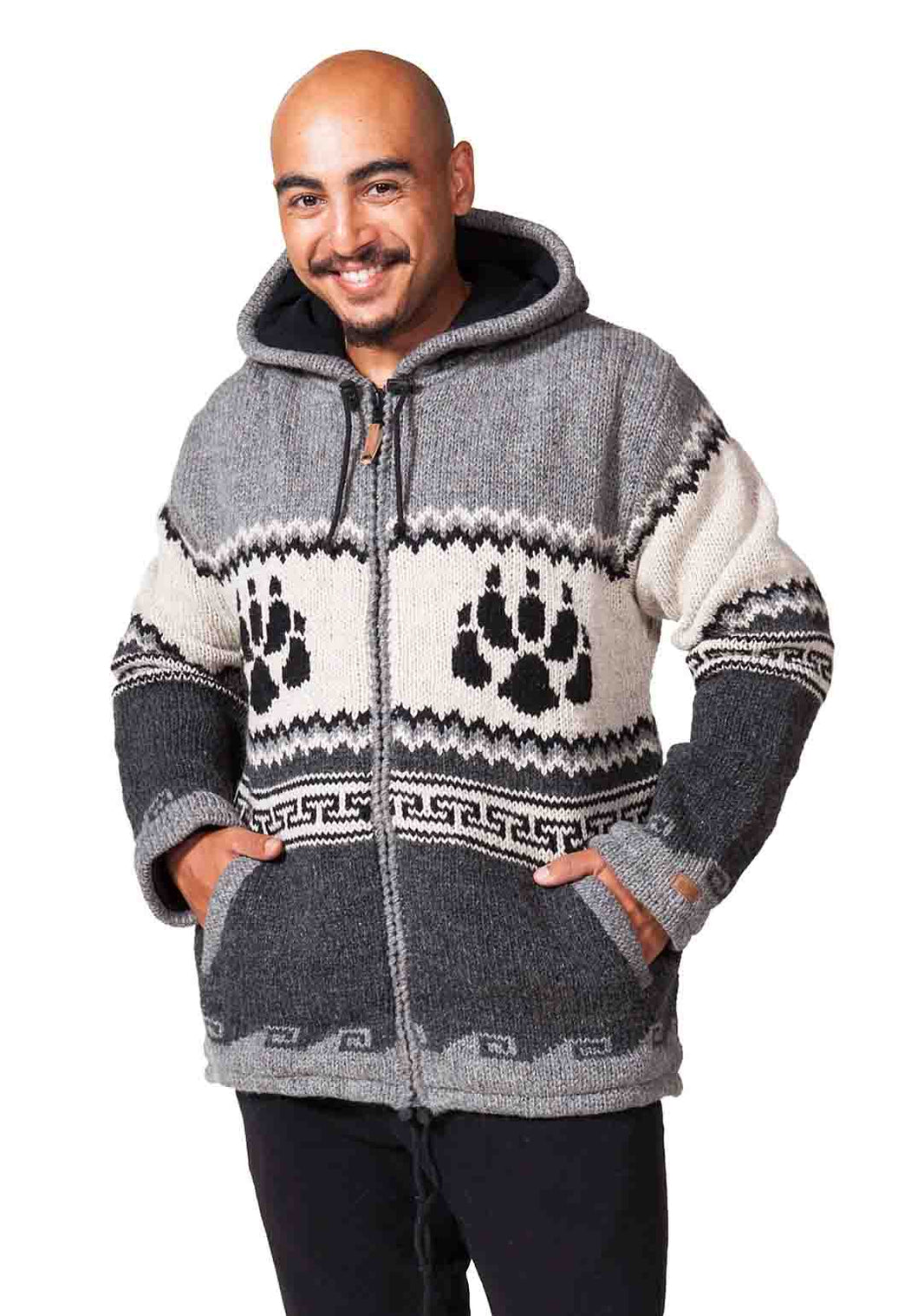 marukoRim.ark★Wool hoodie over CT Merino Wool Sweatshirt | Men's Powder Hoody | Duckworth