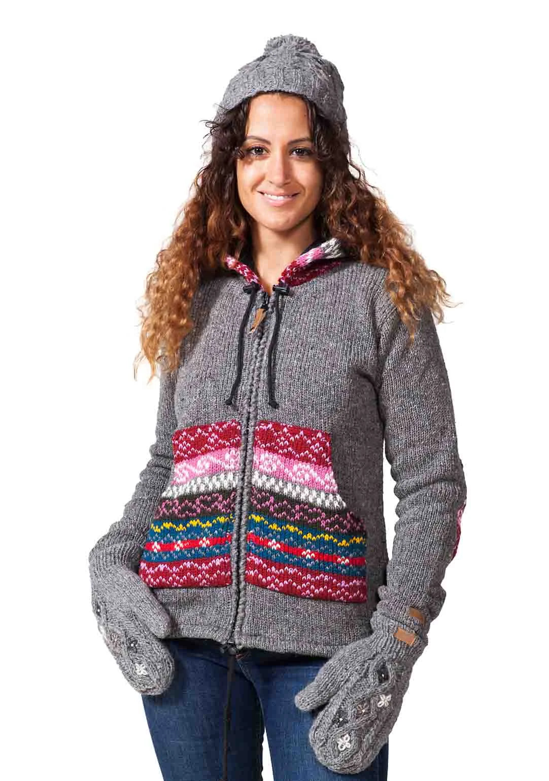 Ladies Fair Isle Cardigan