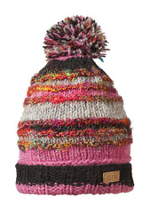 Swool Stripe Pompom Hat