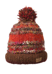 Swool Stripe Pompom Hat