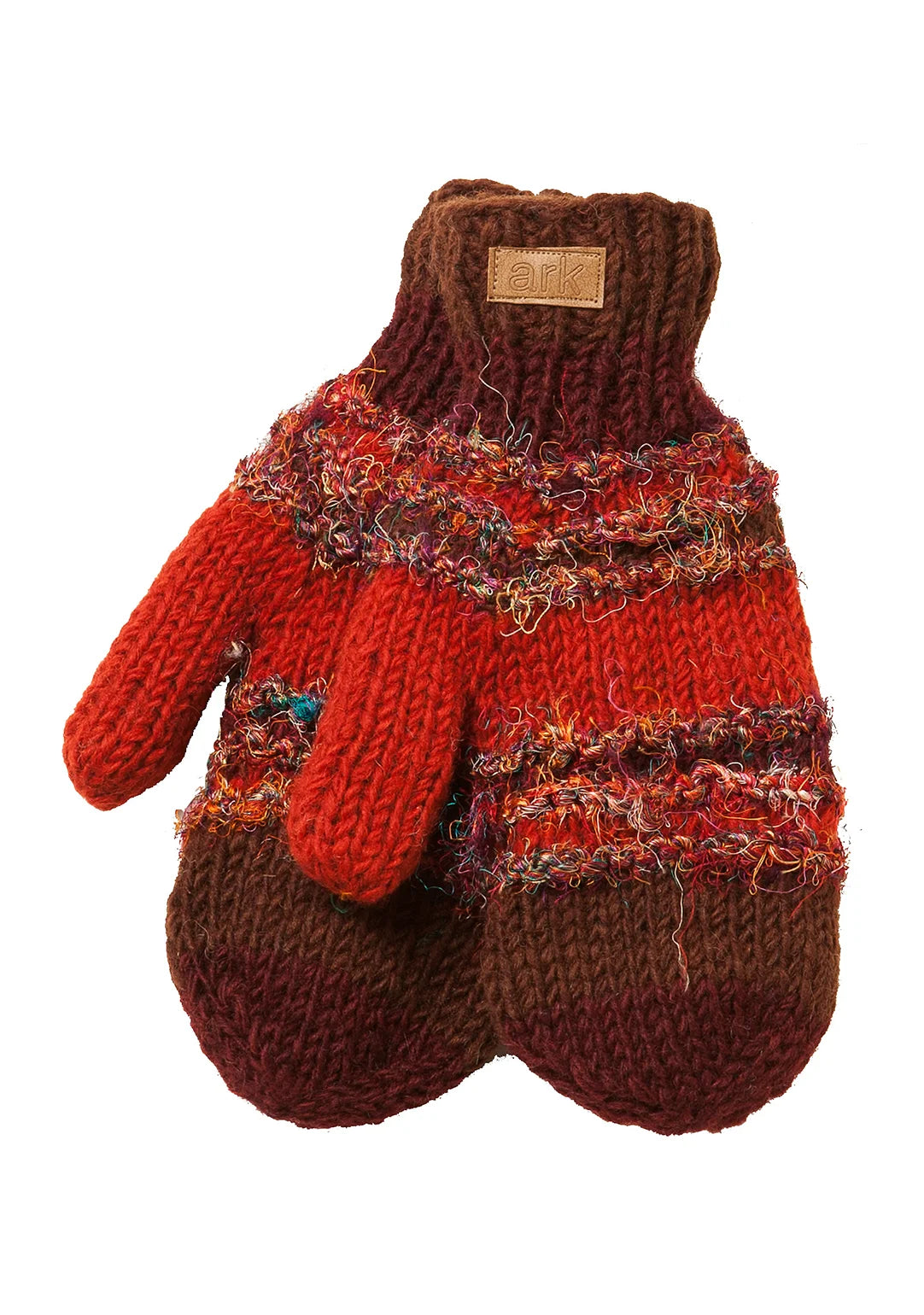 Swool Stripe Mittens