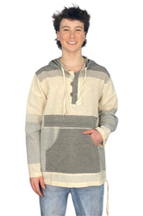 Dahli Cotton Patchwork Hoodie