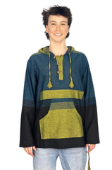Dahli Cotton Patchwork Hoodie