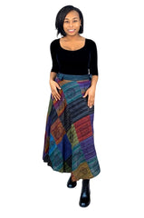 Patchouli Wrap Skirt