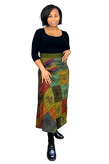 Patchouli Wrap Skirt