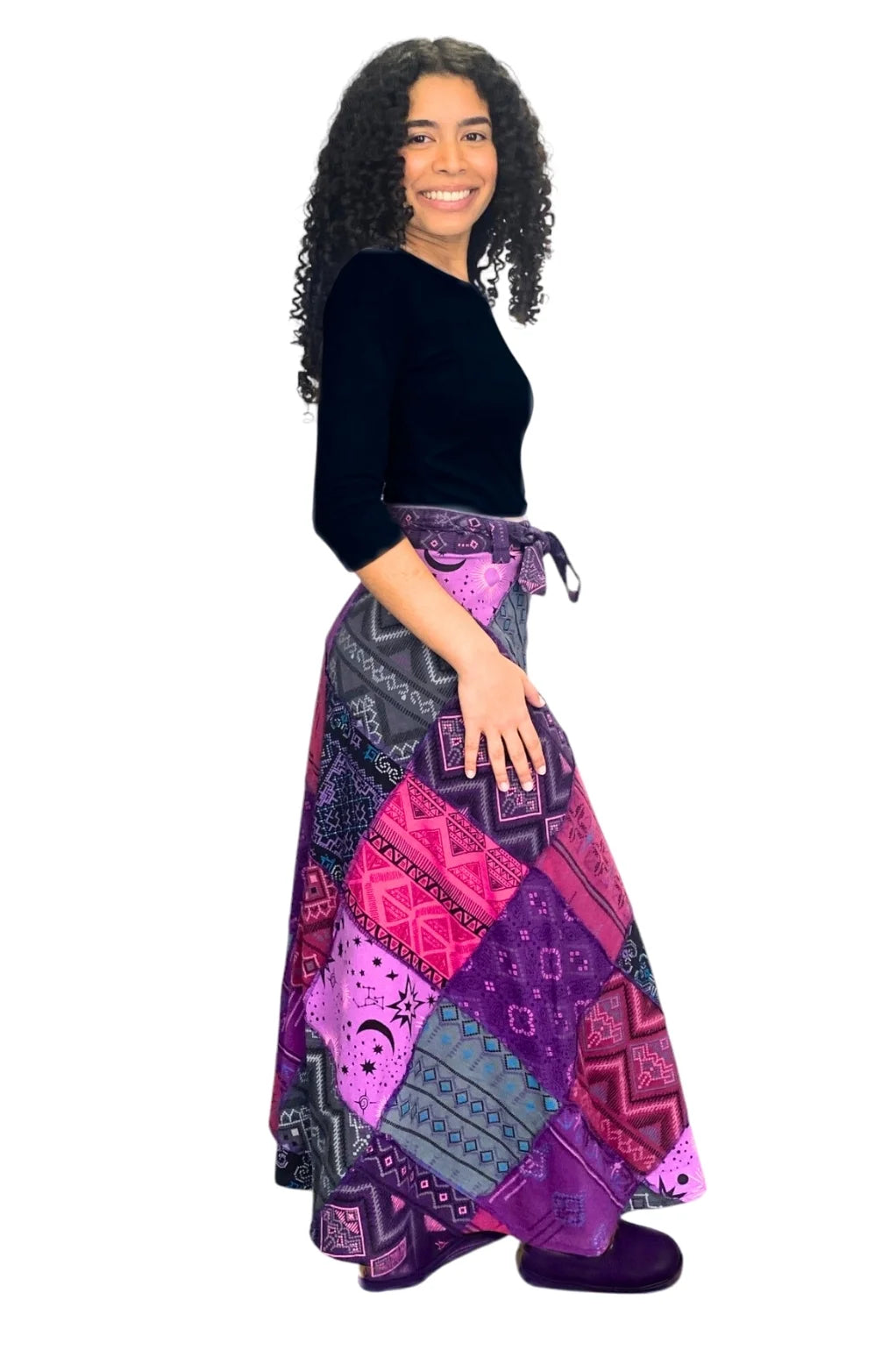 Zaga Wrap Skirt