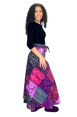 Zaga Wrap Skirt