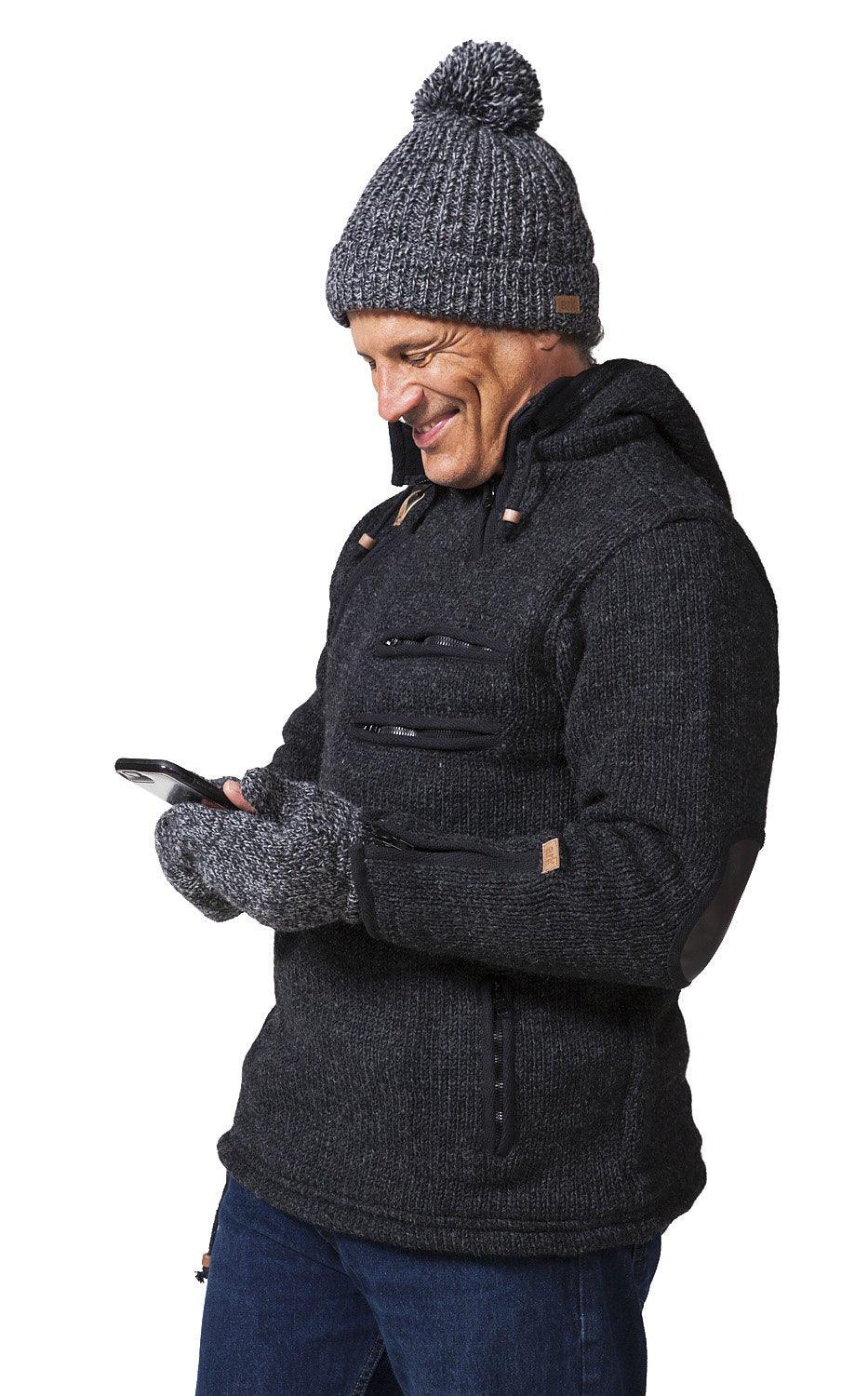 Kodiak Texting Mittens - Ark Fair Trade