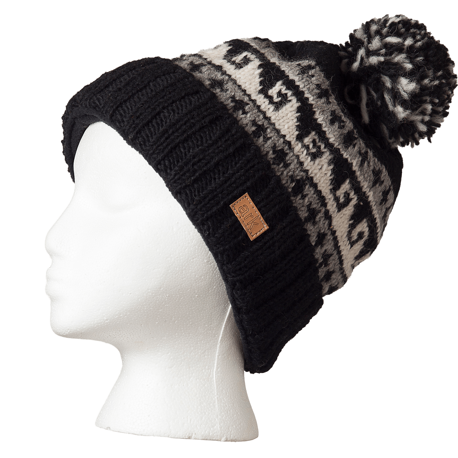 Wave Pompom Hat - Ark Fair Trade