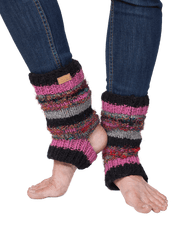 Swool Stripe Ankle Warmers - Ark Fair Trade