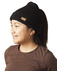 Youth/Kids Aspen Pony Tail Hat - Ark Fair Trade