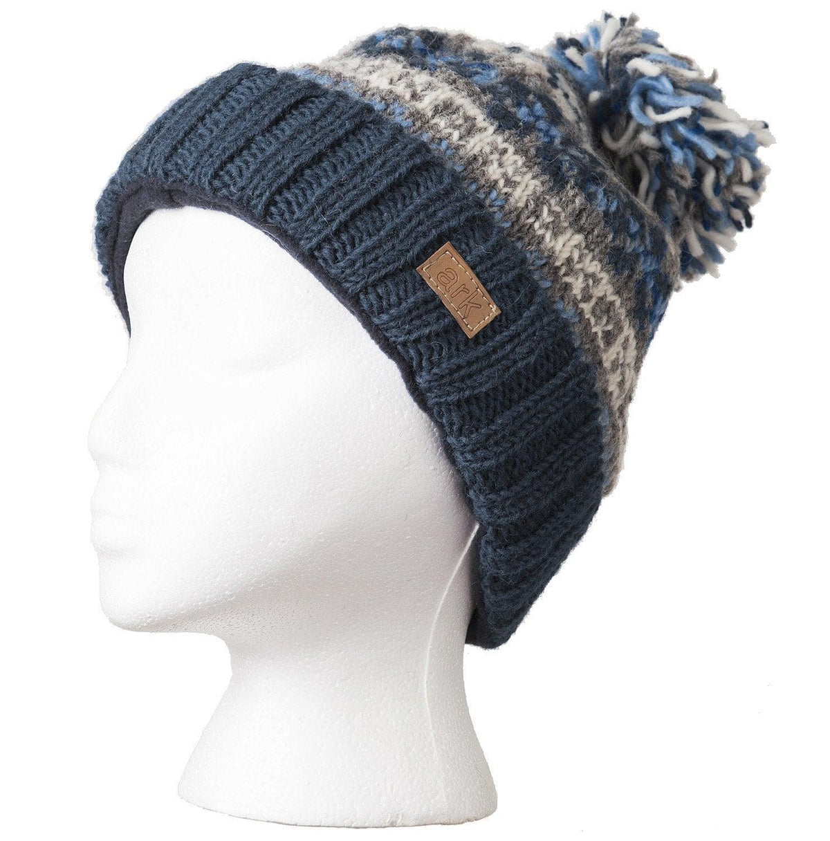 Nuevo Cozy Pompom Hat - Ark Fair Trade