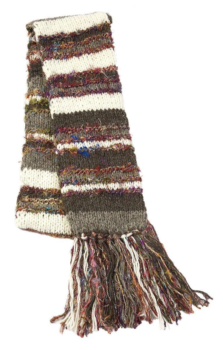 Swool Stripe Scarf - Ark Fair Trade