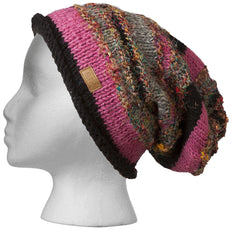 Swool Stripe Slouch Hat - Ark Fair Trade