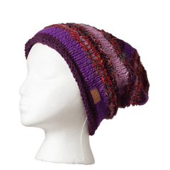 Swool Stripe Slouch Hat - Ark Fair Trade