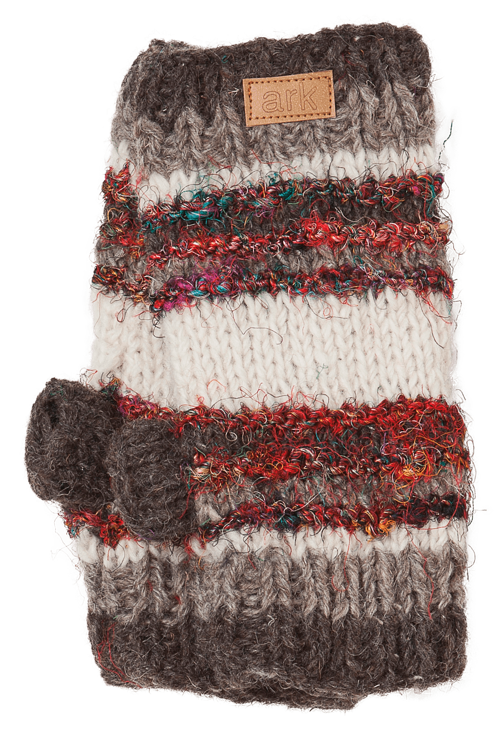 Swool Stripe Hand Warmers - Ark Fair Trade