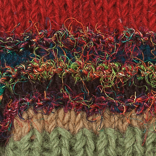 Swool Stripe Ankle Warmers - Ark Fair Trade